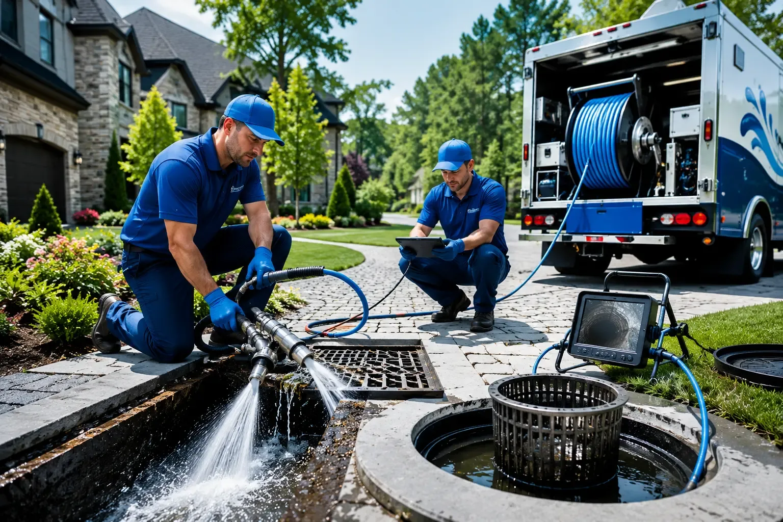 Local outdoor drain cleaning professionals in Twelve Mile, IN